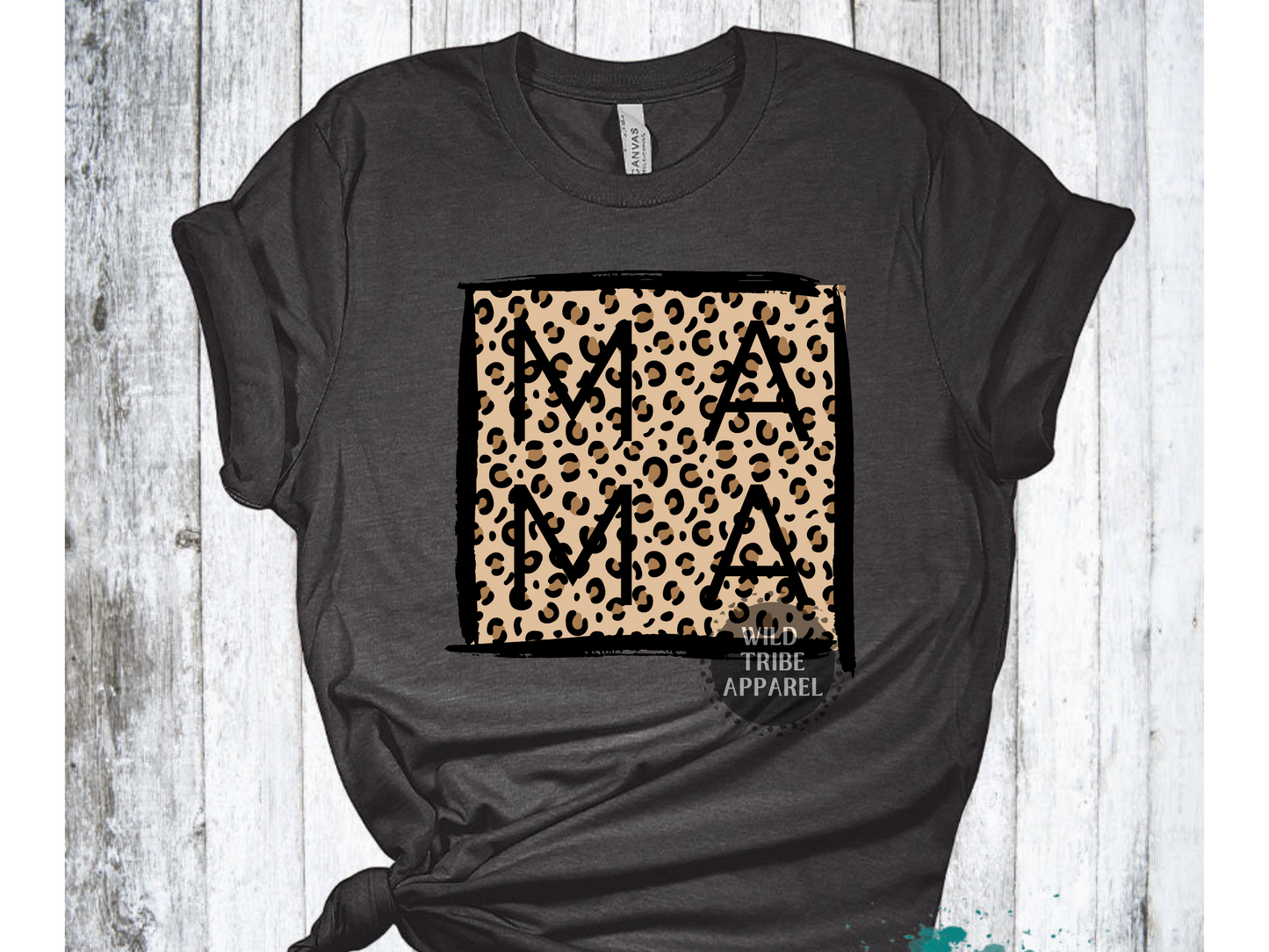 MAMA Leopard Tee