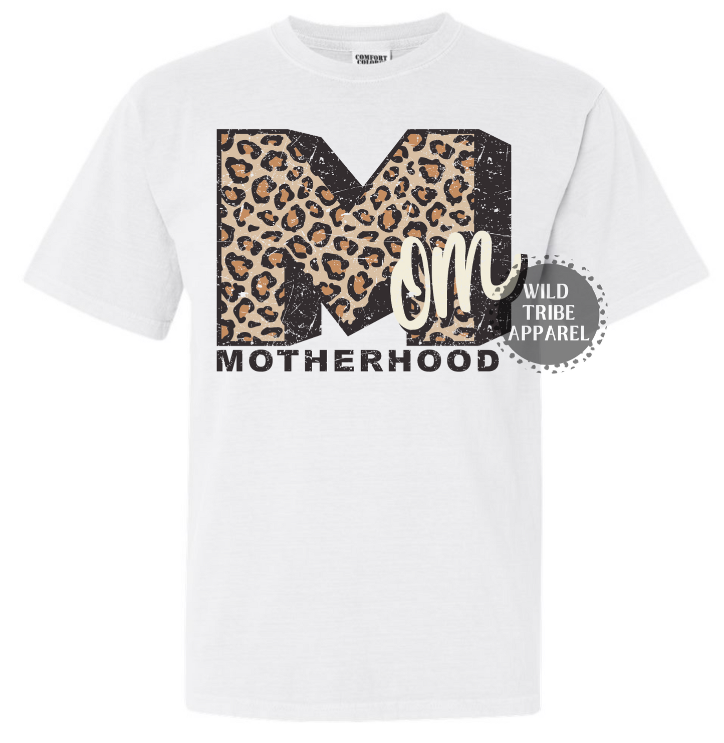 Leopard M Motherhood Tee