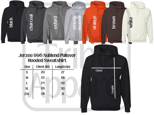 Mama Football Stacked Hoodie