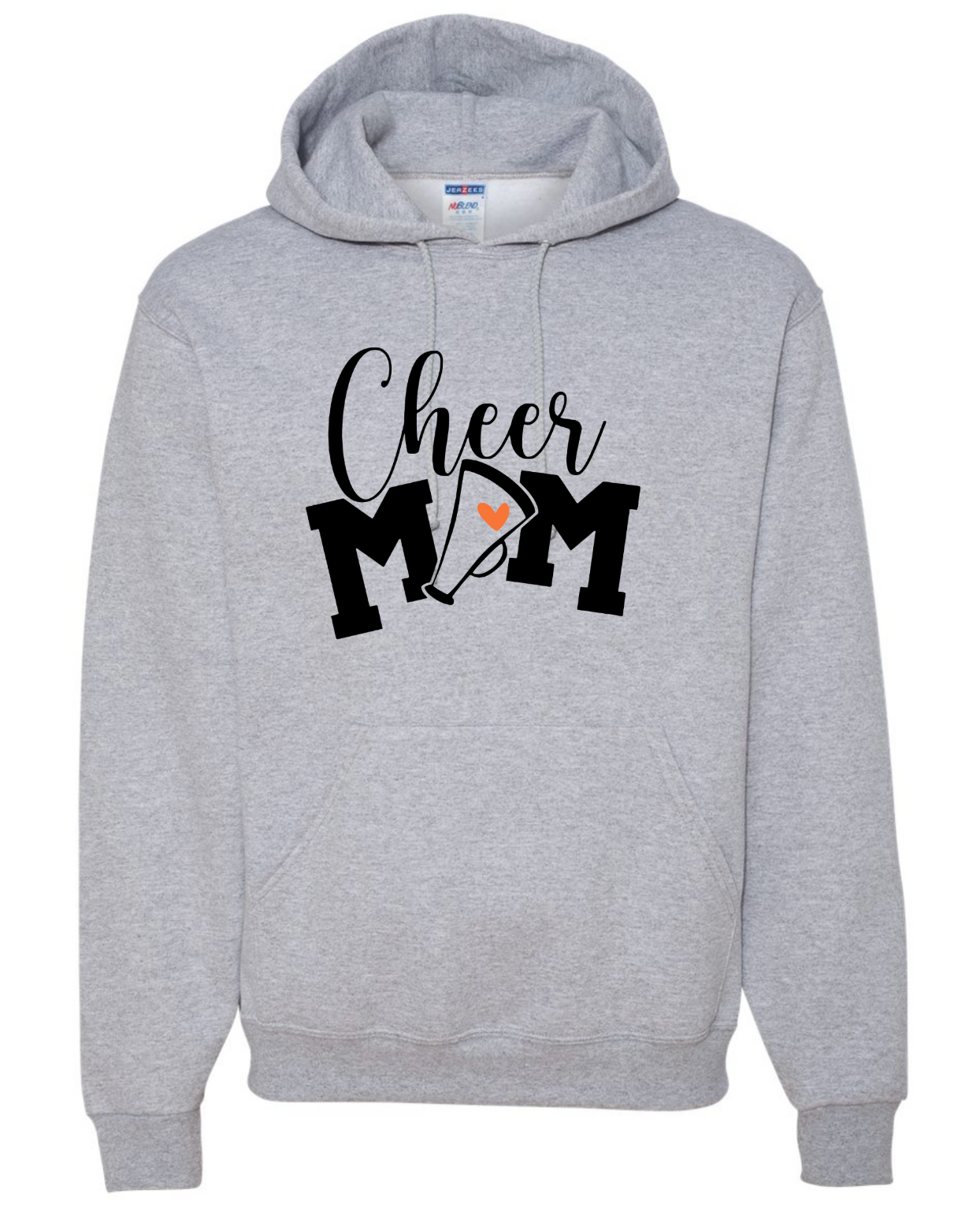 Cheer Heart Mom Hoodie | Crewneck
