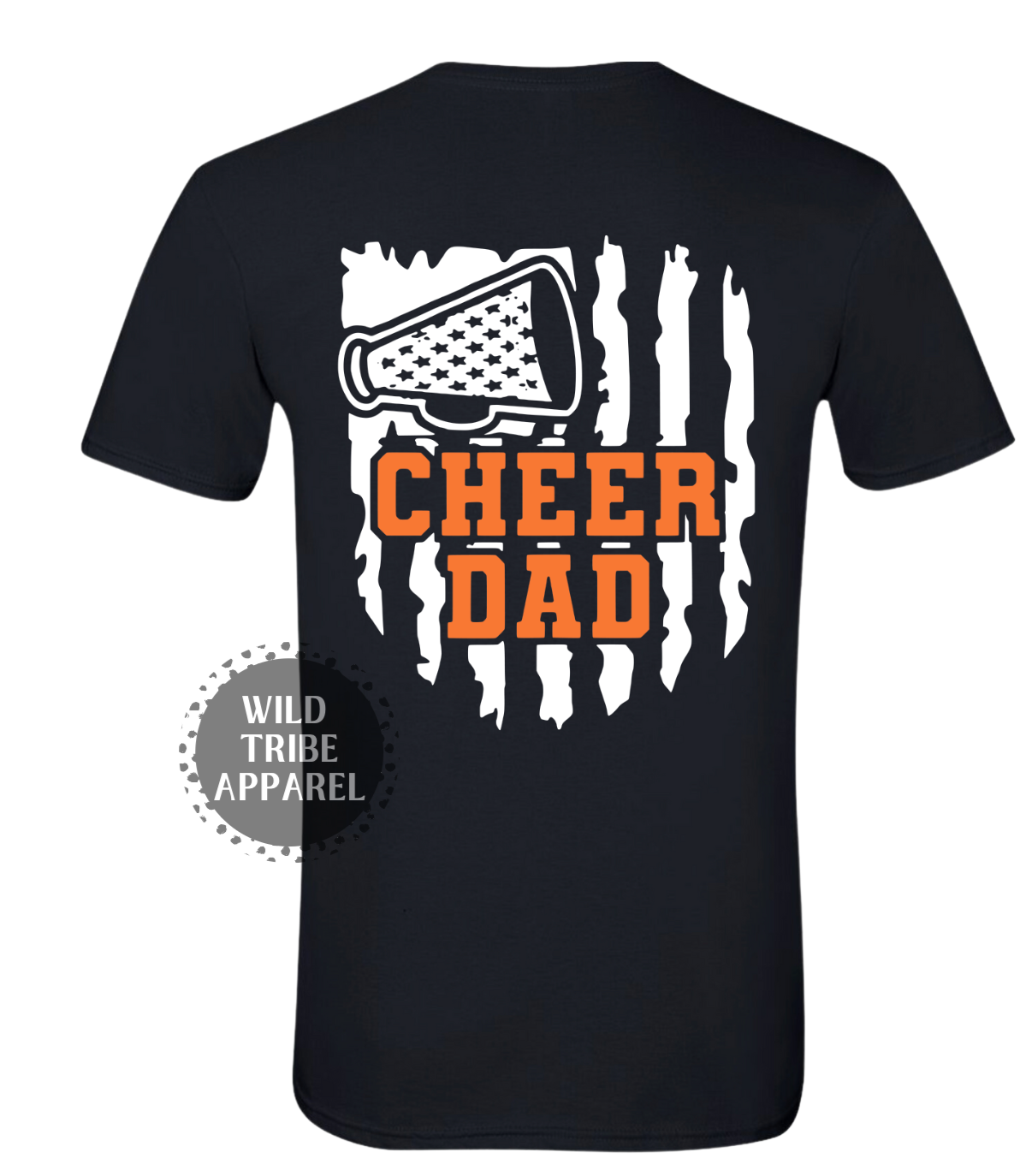 Cheer Dad Megaphone Tee