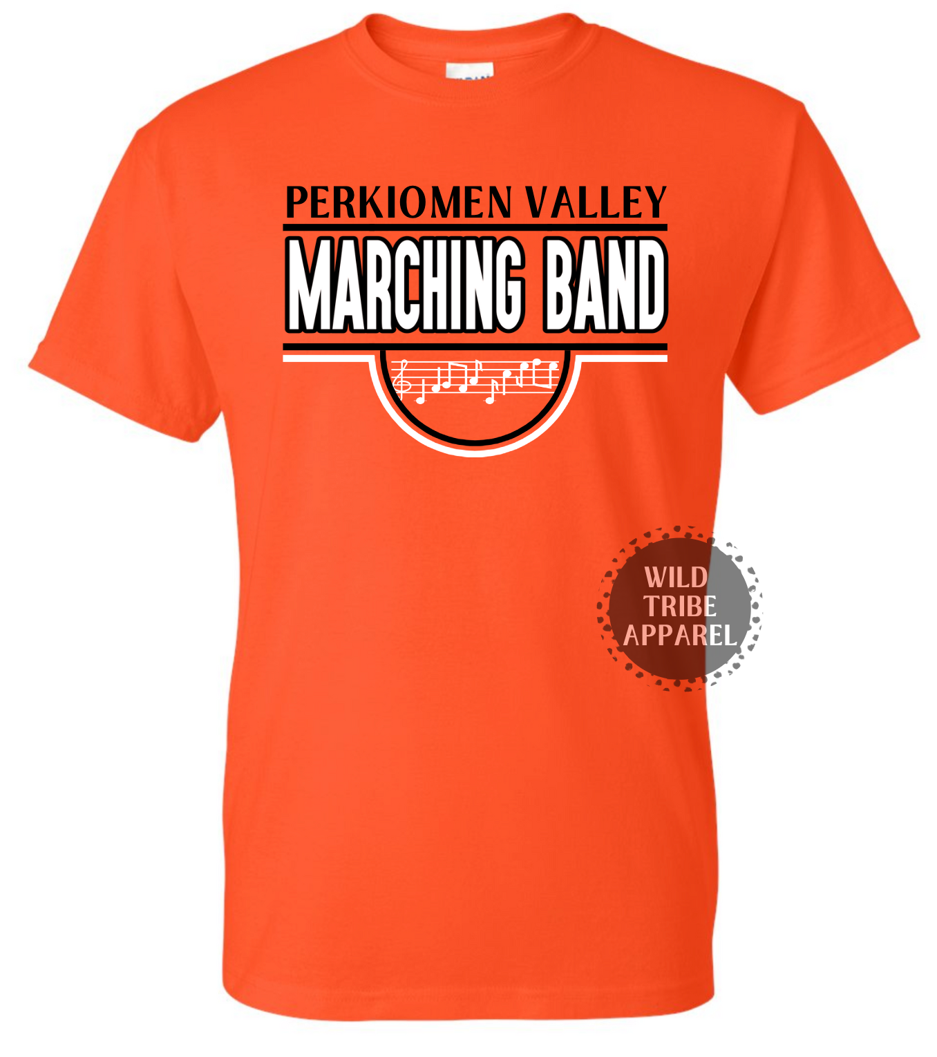 PV Marching Band Music Tee