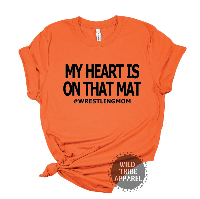 My Heart Wrestling Tee