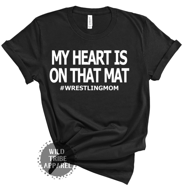 My Heart Wrestling Tee