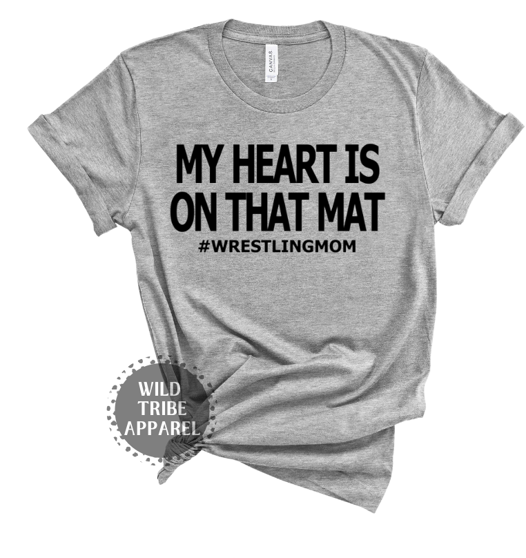 My Heart Wrestling Tee