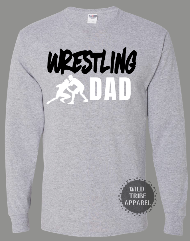 Wrestling Dad Long sleeve