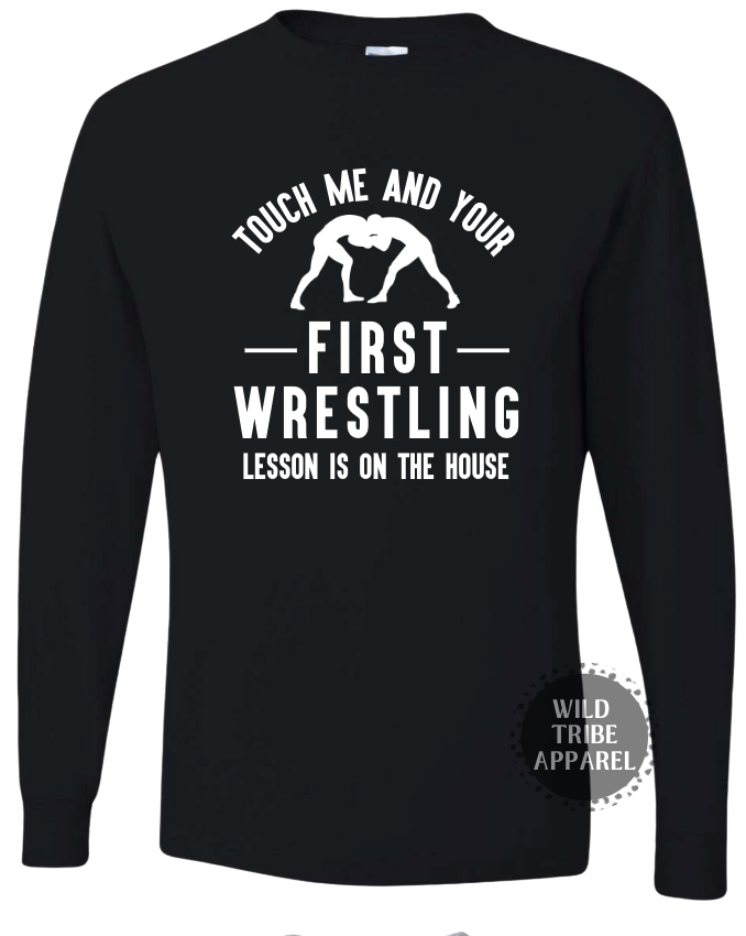 First Wrestling Lesson Long-sleeve