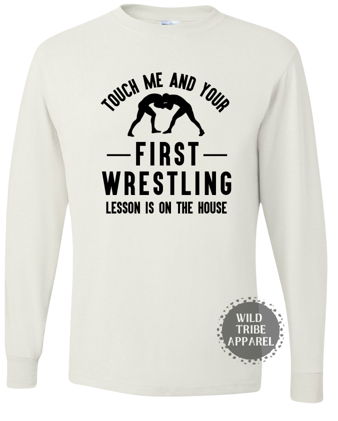 First Wrestling Lesson Long-sleeve