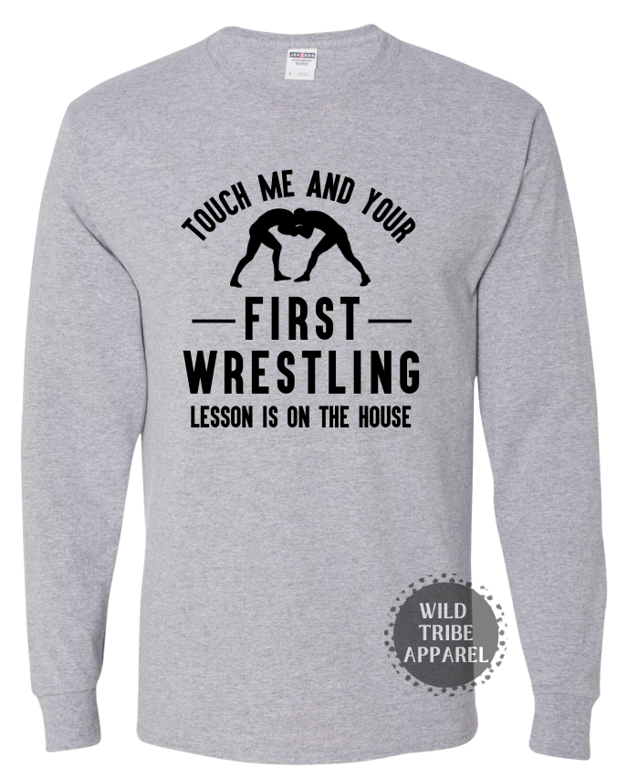 First Wrestling Lesson Long-sleeve