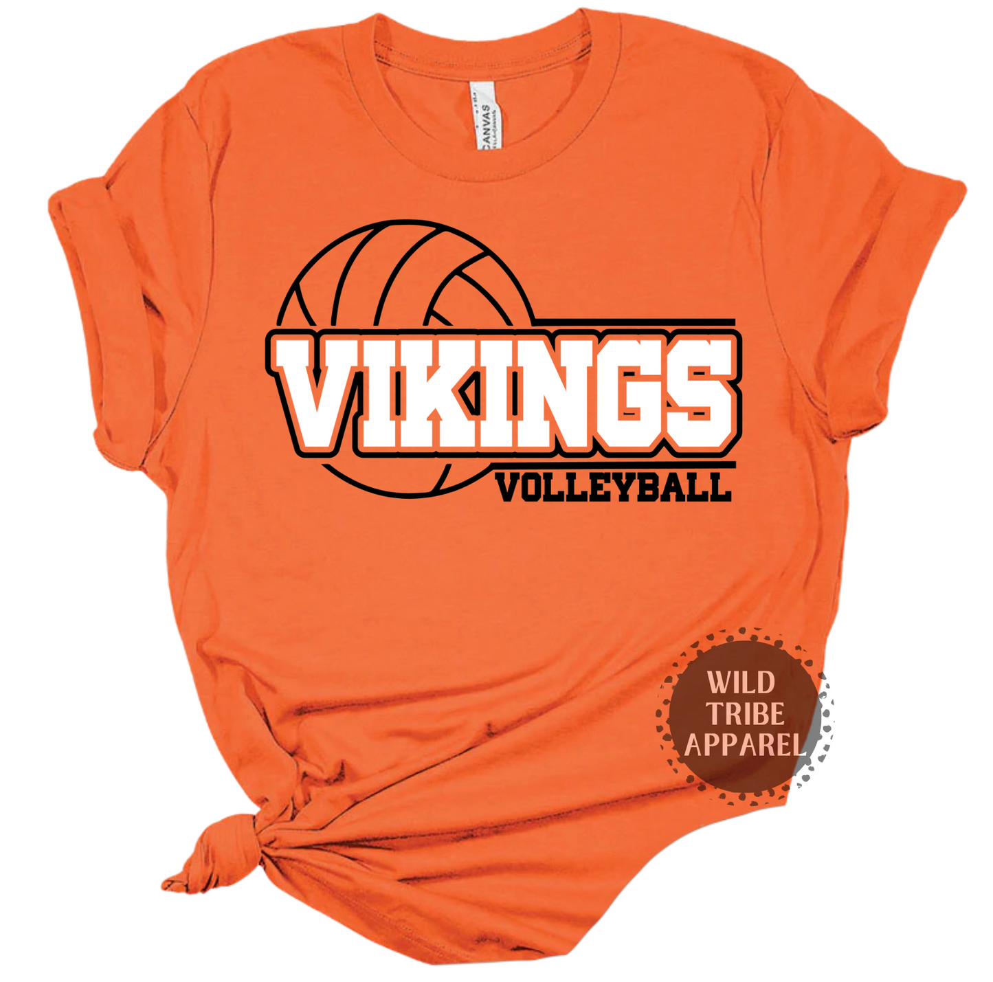 Vikings Volleyball Tee