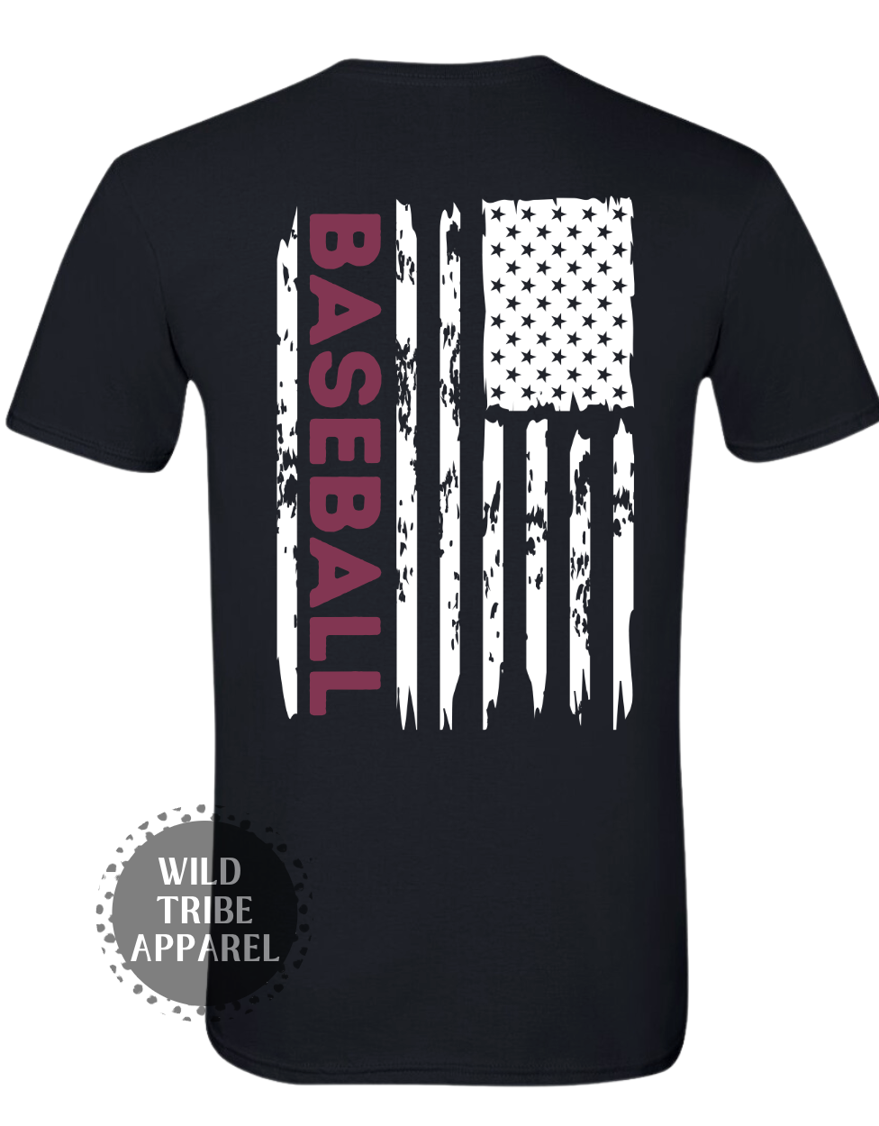 Lower Perk Baseball & Softball Flag Tee
