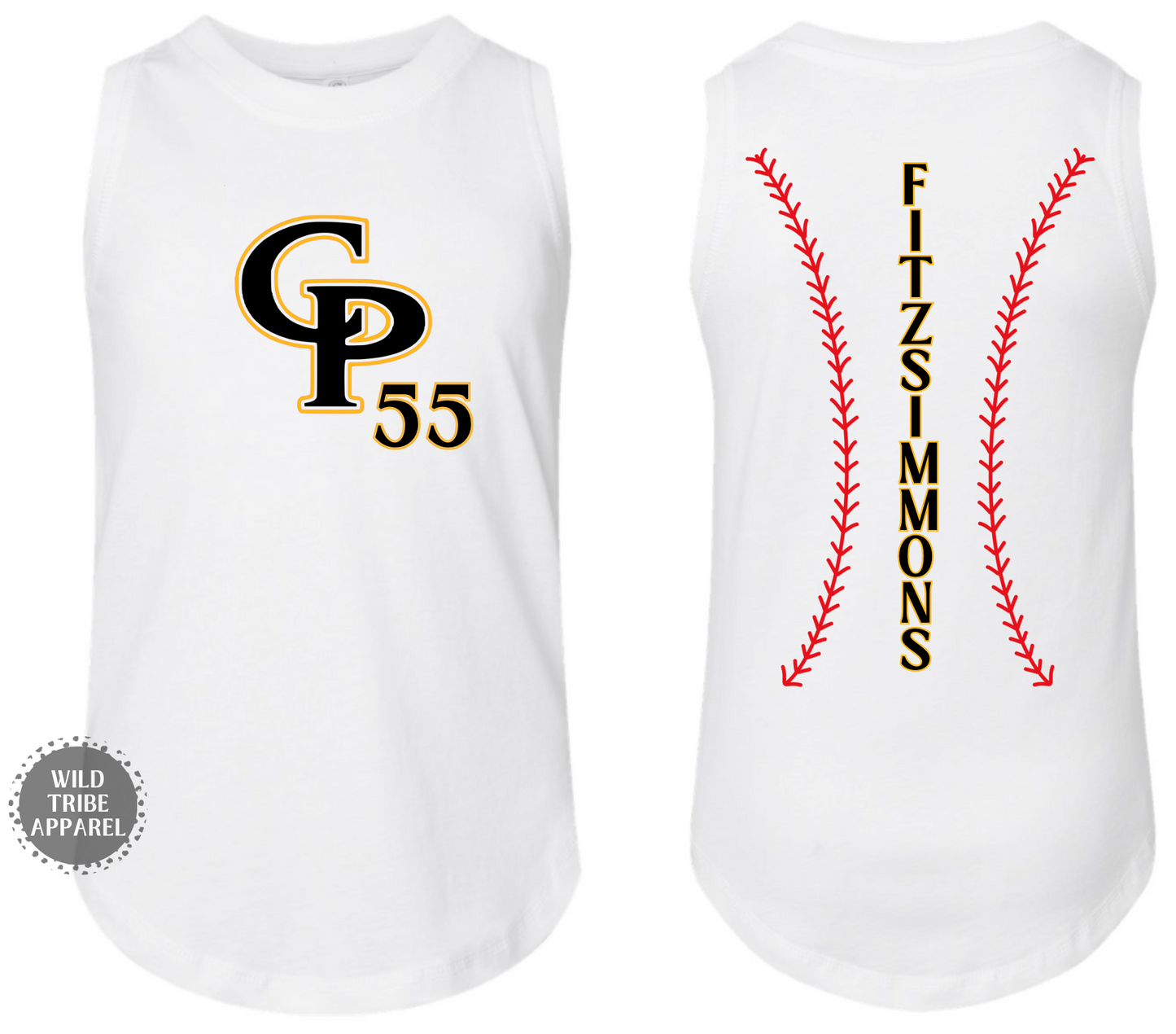 CP Laces Youth Tank Top