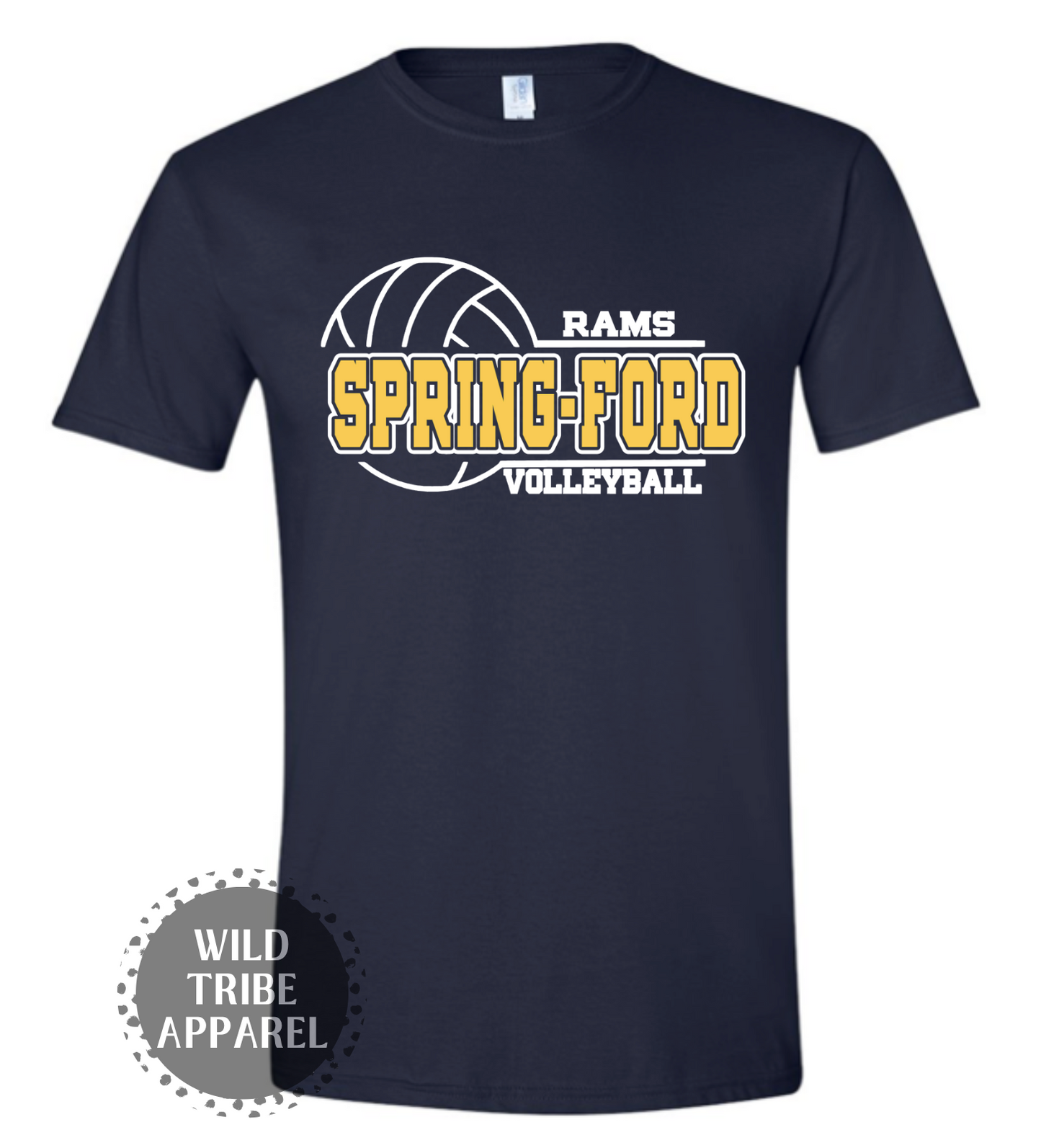 Spring-Ford Rams Volleyball Tee