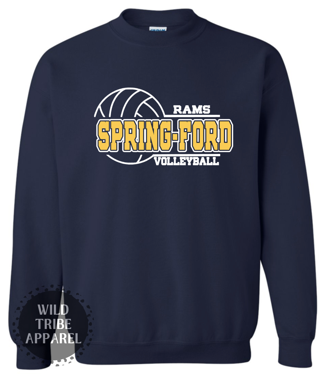Spring Ford Volleyball Crewneck