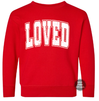 LOVED Crewneck | Valentine's Day