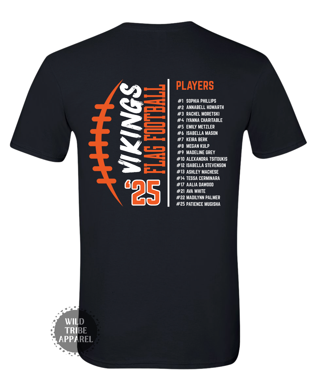 '25 PV Flag Football Tee