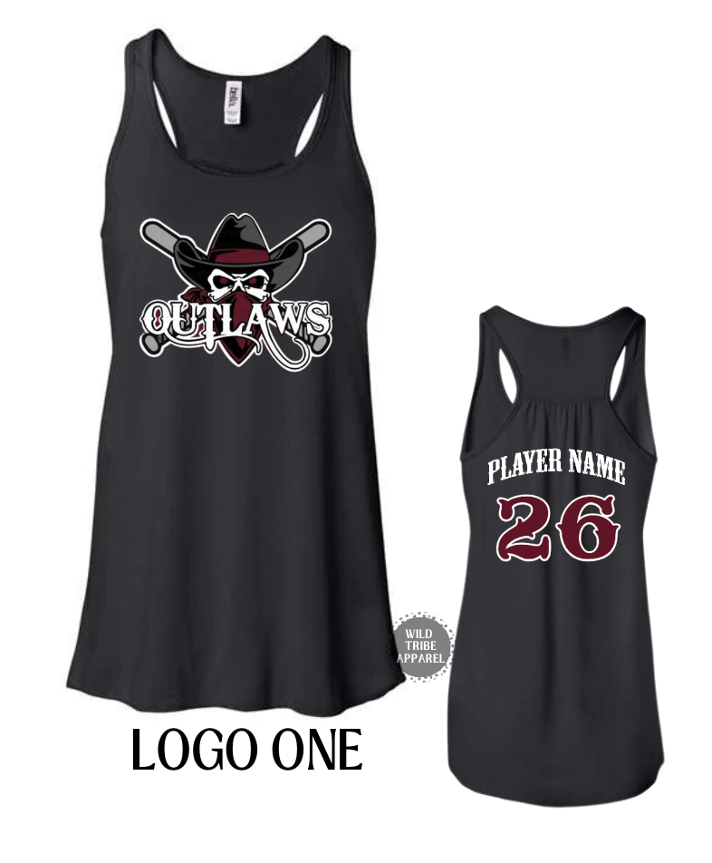 Womens Flowy Racerback Tank