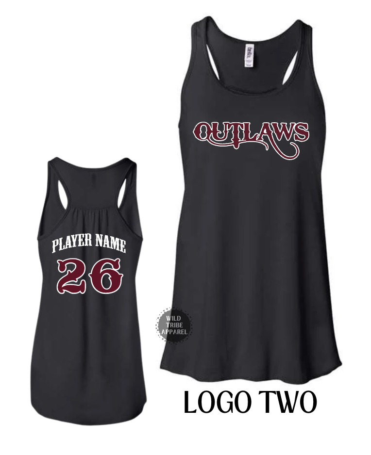 Womens Flowy Racerback Tank