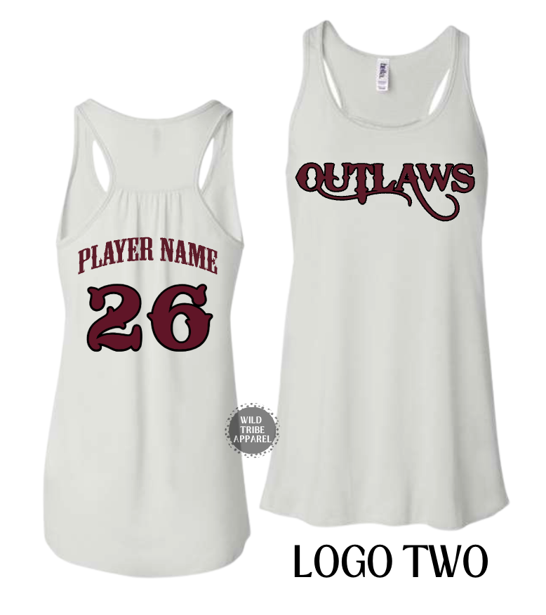 Womens Flowy Racerback Tank