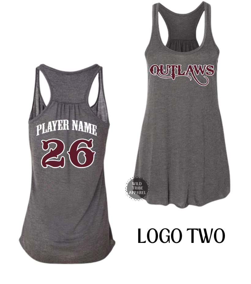 Womens Flowy Racerback Tank