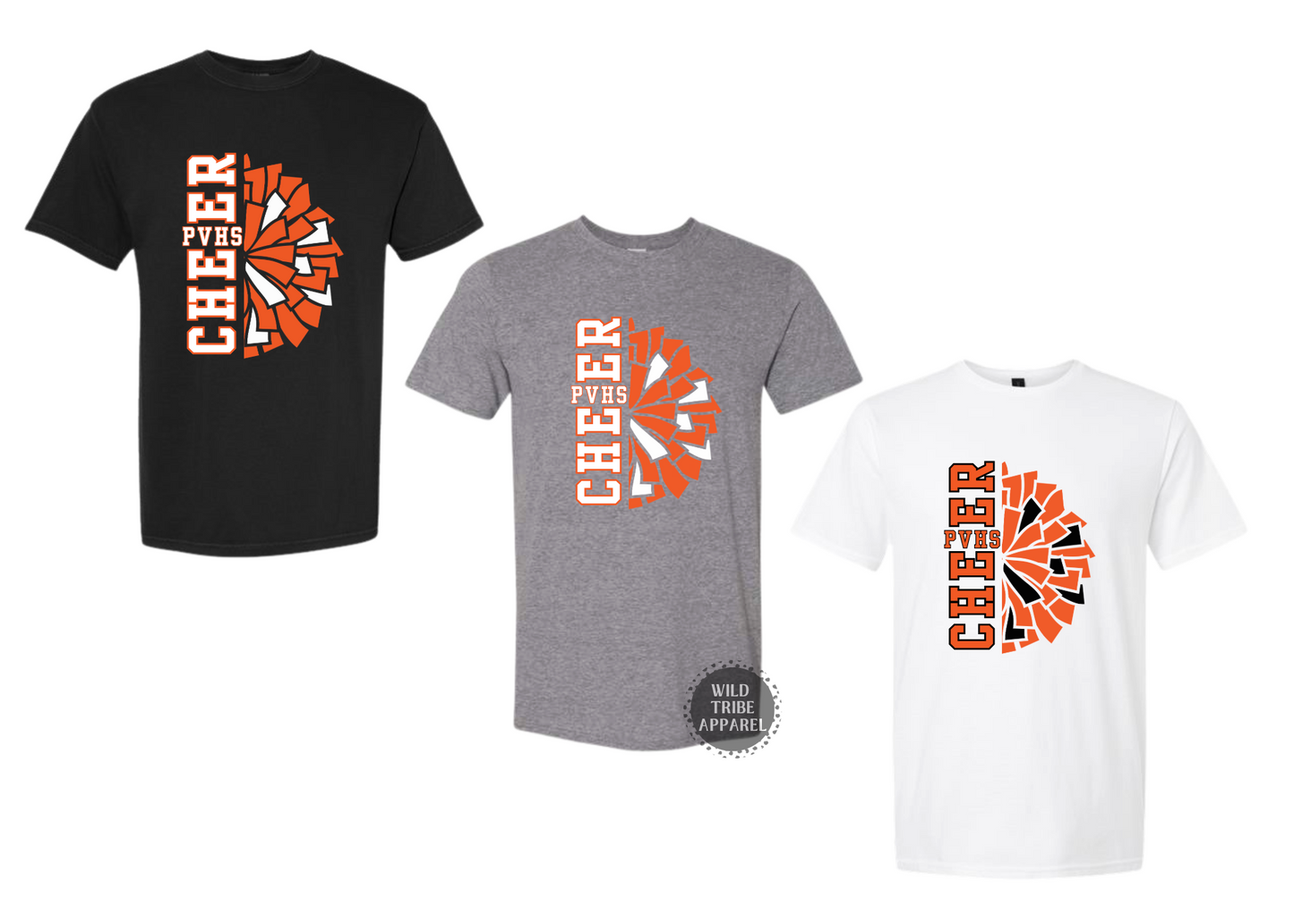 PVHS Cheer | Tee + Long-sleeve