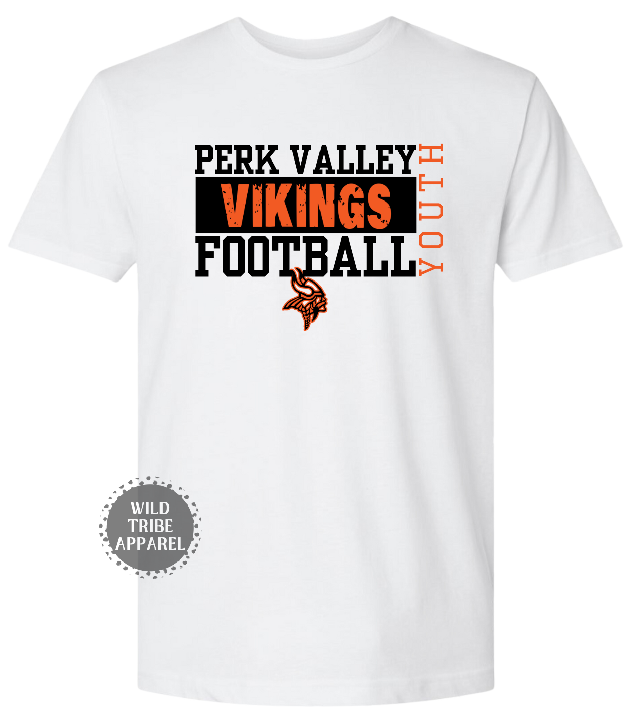 PV Vikings YOUTH Football Tee