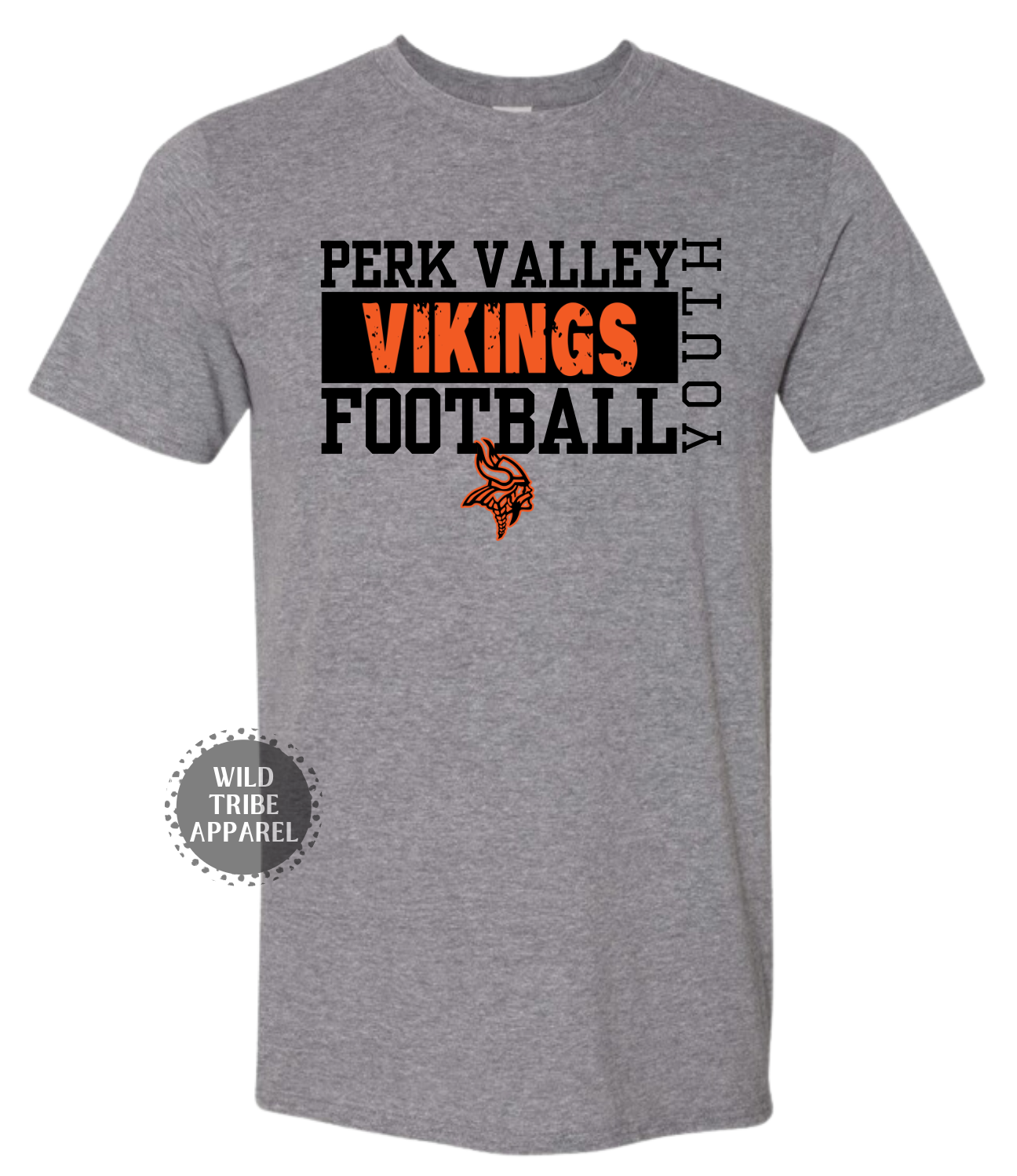 PV Vikings YOUTH Football Tee