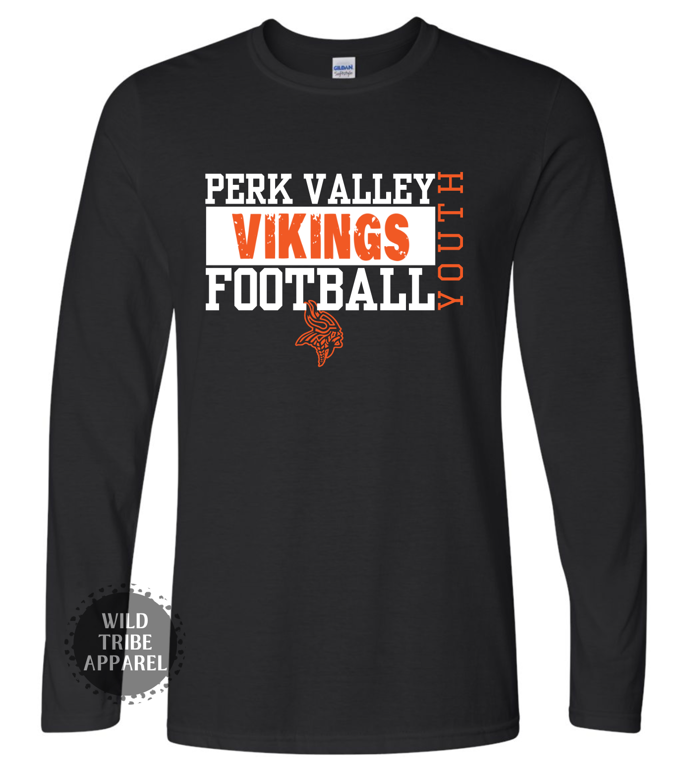 PV Vikings YOUTH Football Long Sleeve