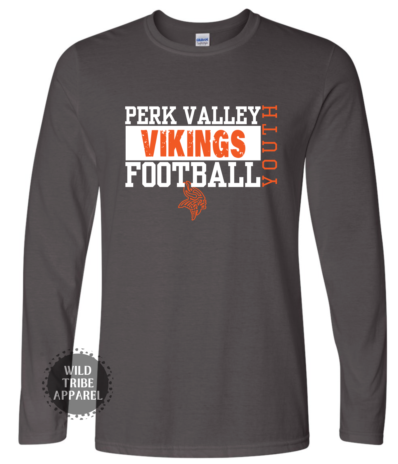 PV Vikings YOUTH Football Long Sleeve