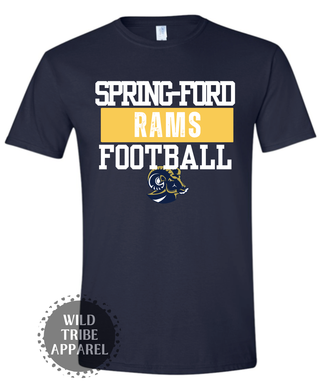 Spring-Ford Rams Football Tee