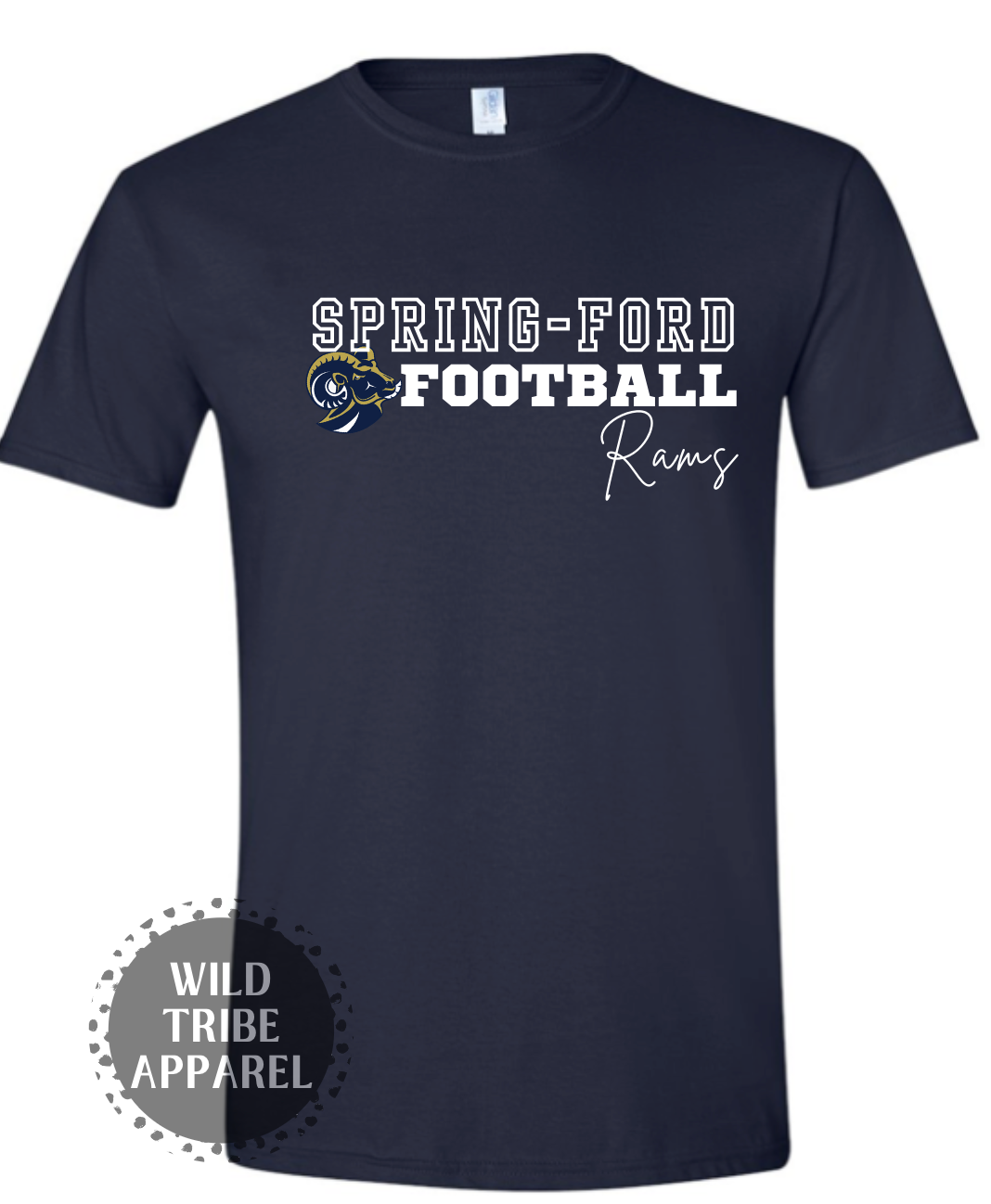 Spring-Ford Rams Football Tee
