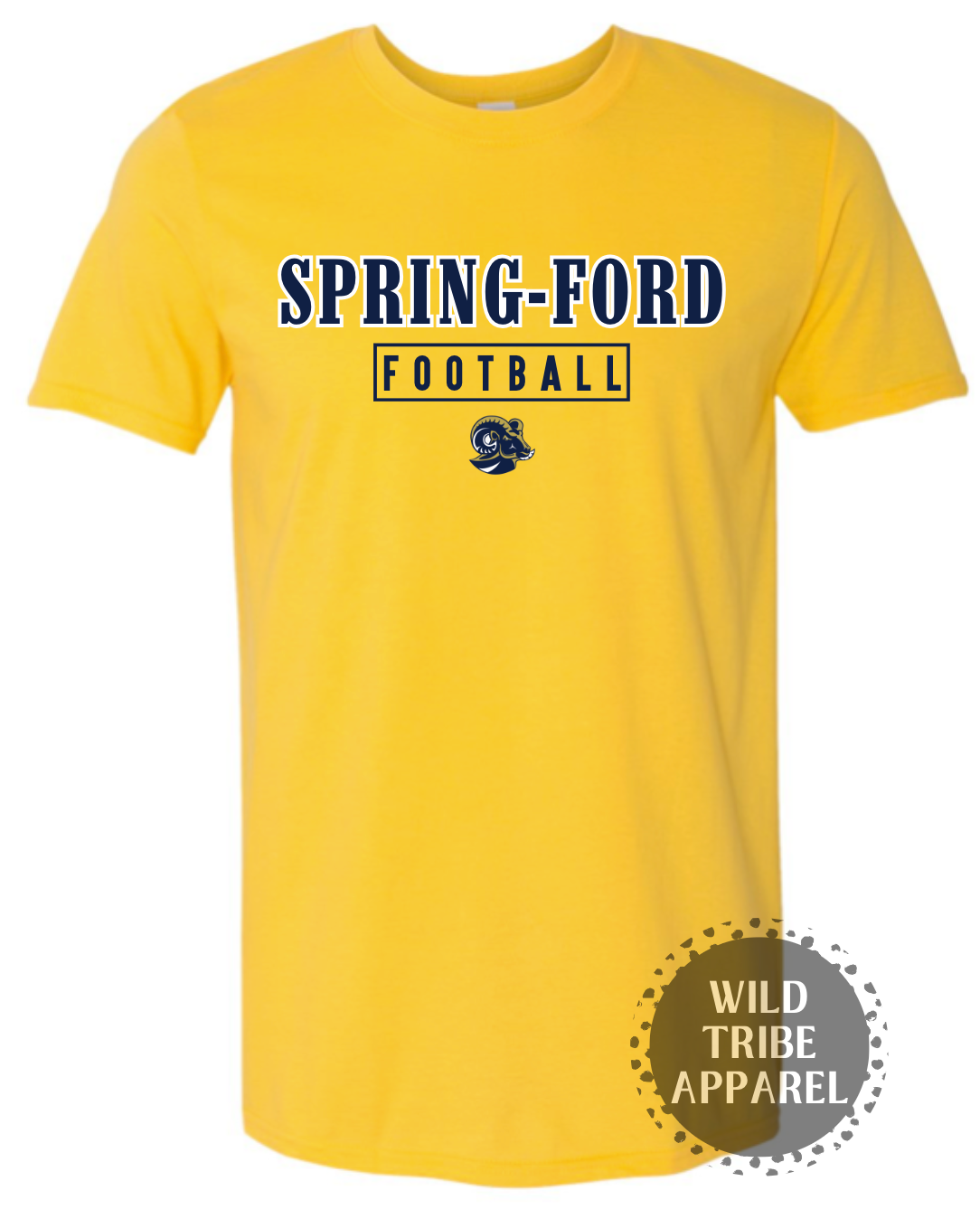Spring-Ford Rams Football Tee