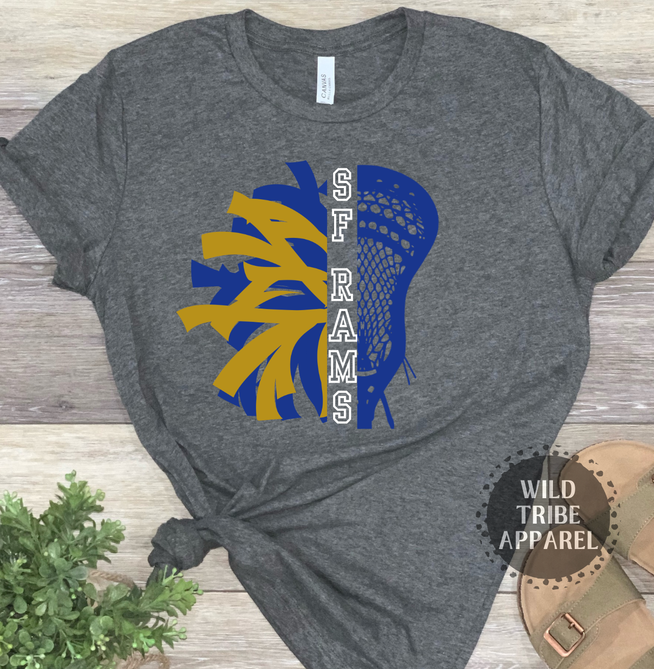 Spring Ford Cheer and Lacrosse Tee