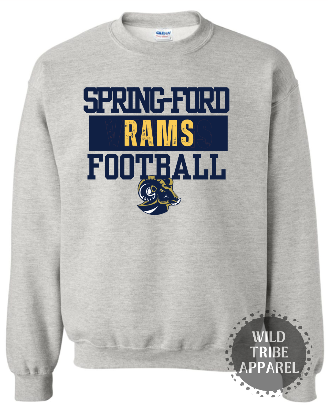Spring Ford Football Crewneck
