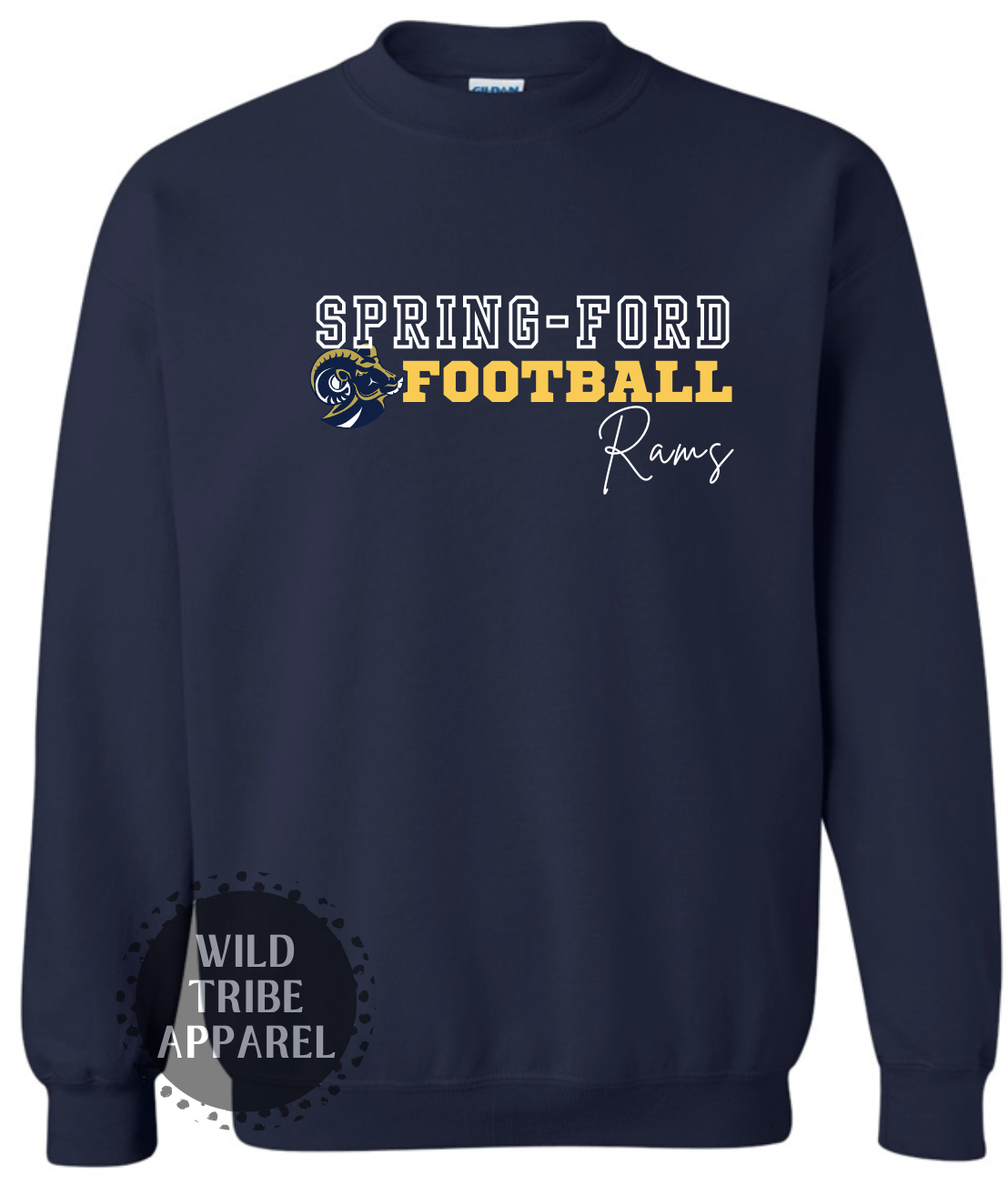 Spring Ford Football Crewneck