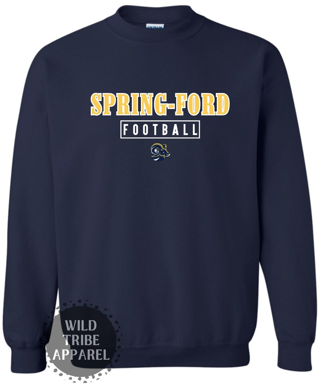 Spring Ford Football Crewneck