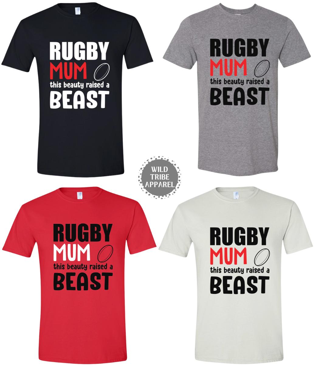 Rugby Mum T-Shirt | Crewneck | Hoodie