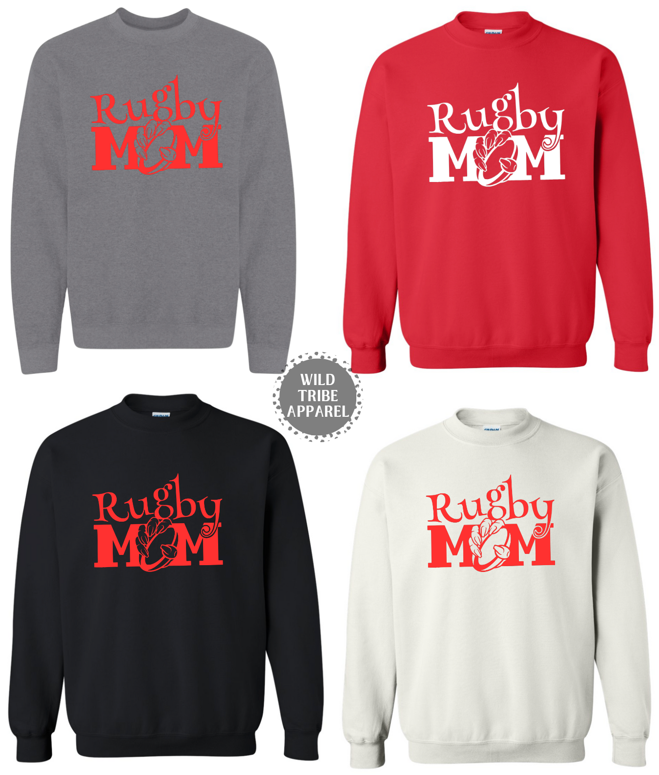 Rugby Mom T-Shirt | Crewneck | Hoodie