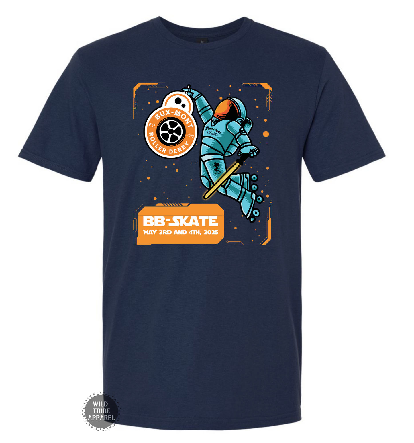 Roller Derby Tournament Shirts - In Person