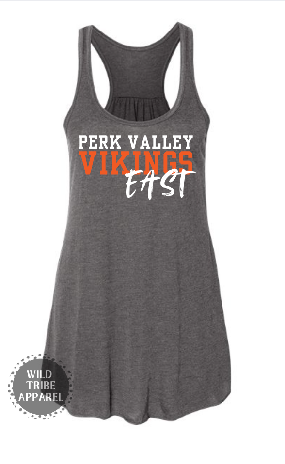 Womens Flowy Racerback Tank