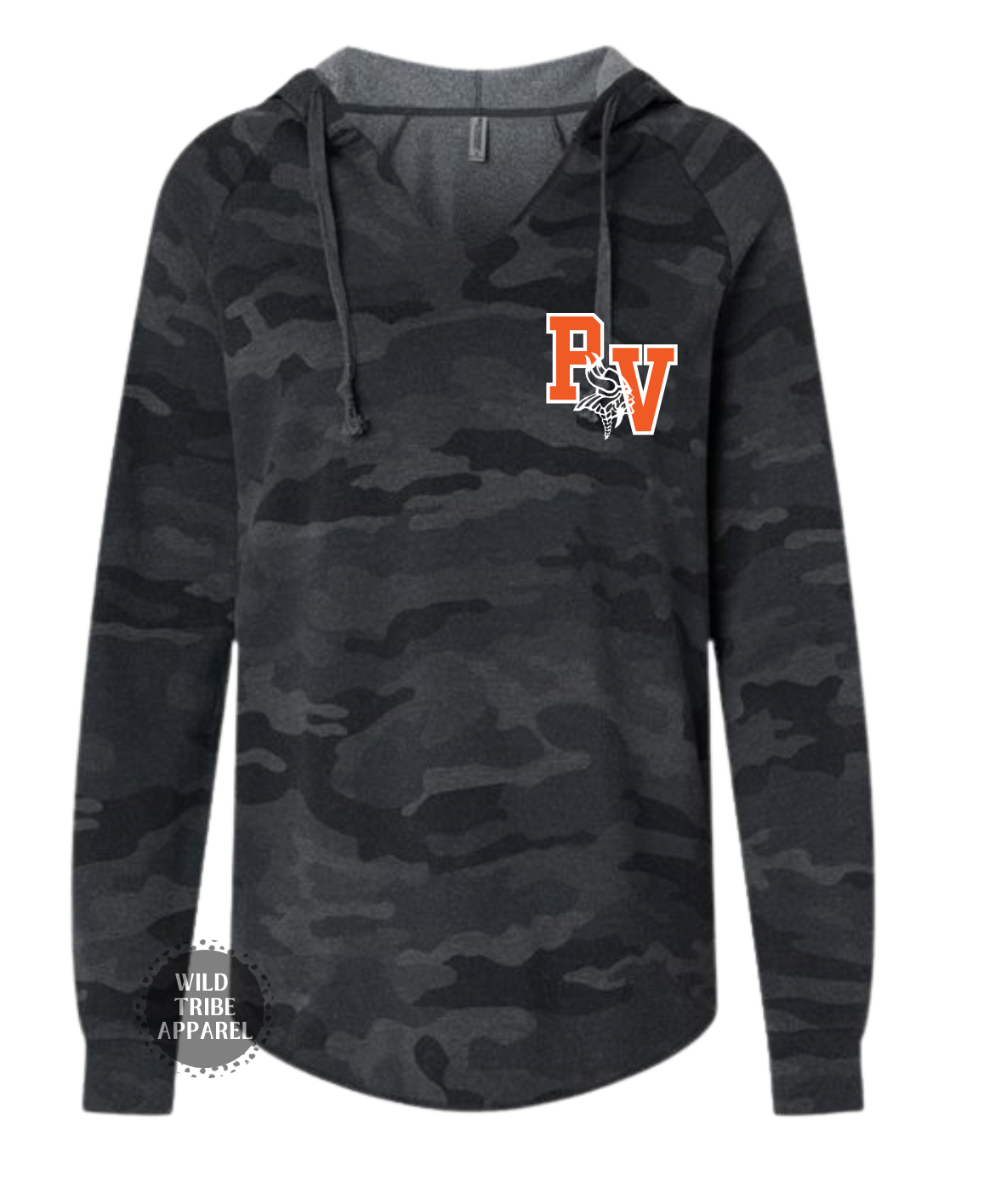 Women's Lightweight California Wave Wash Hooded Sweatshirt
