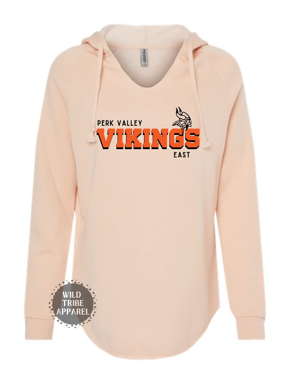 Women's Lightweight California Wave Wash Hooded Sweatshirt