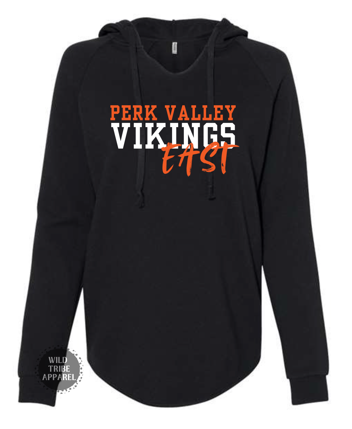Women's Lightweight California Wave Wash Hooded Sweatshirt