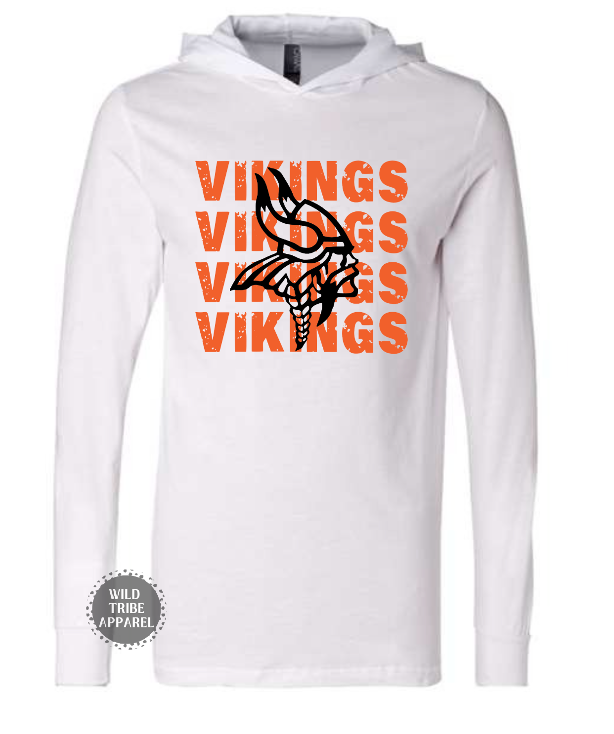 Jersey Hooded Long Sleeve Tee | Unisex