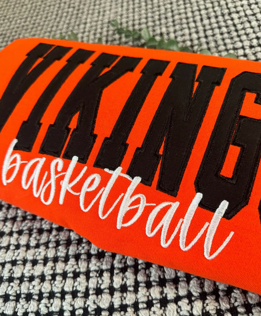 Vikings Sport | Embroidered Applique Crewneck