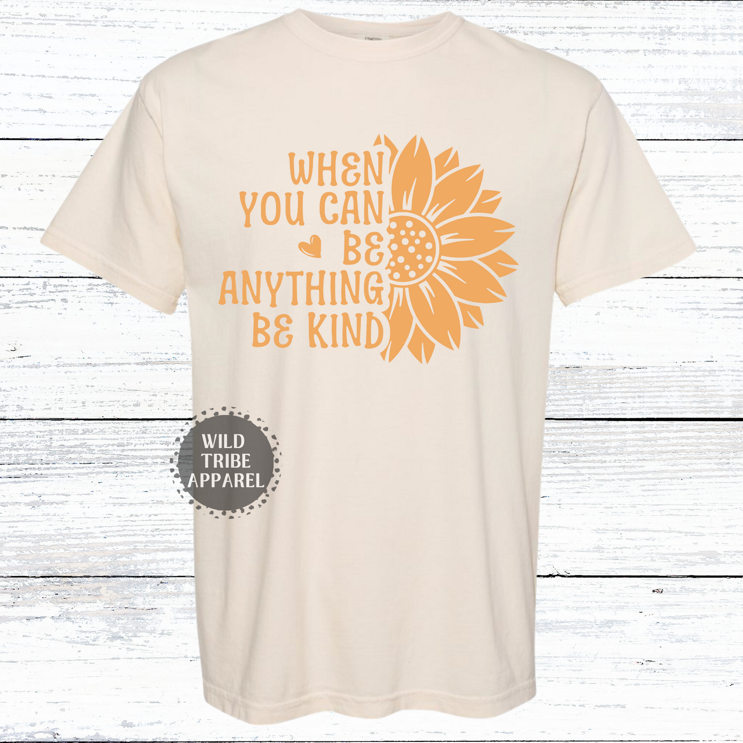 When You Can Be Anything, Be Kind Tee | Ivory