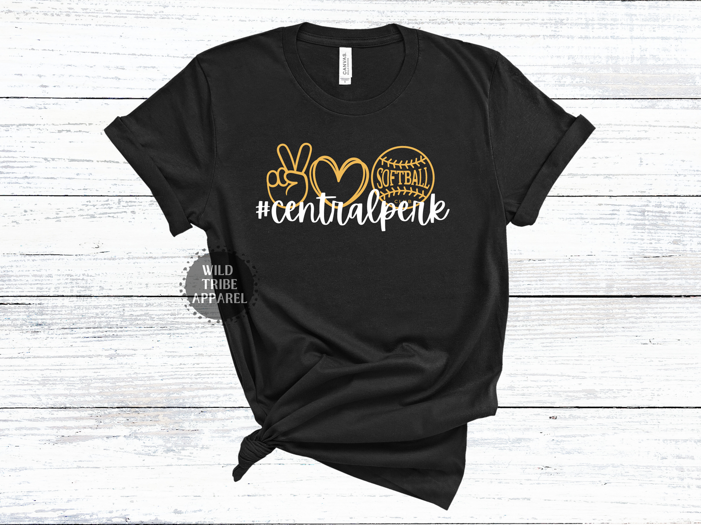 Central Perk Softball Tee