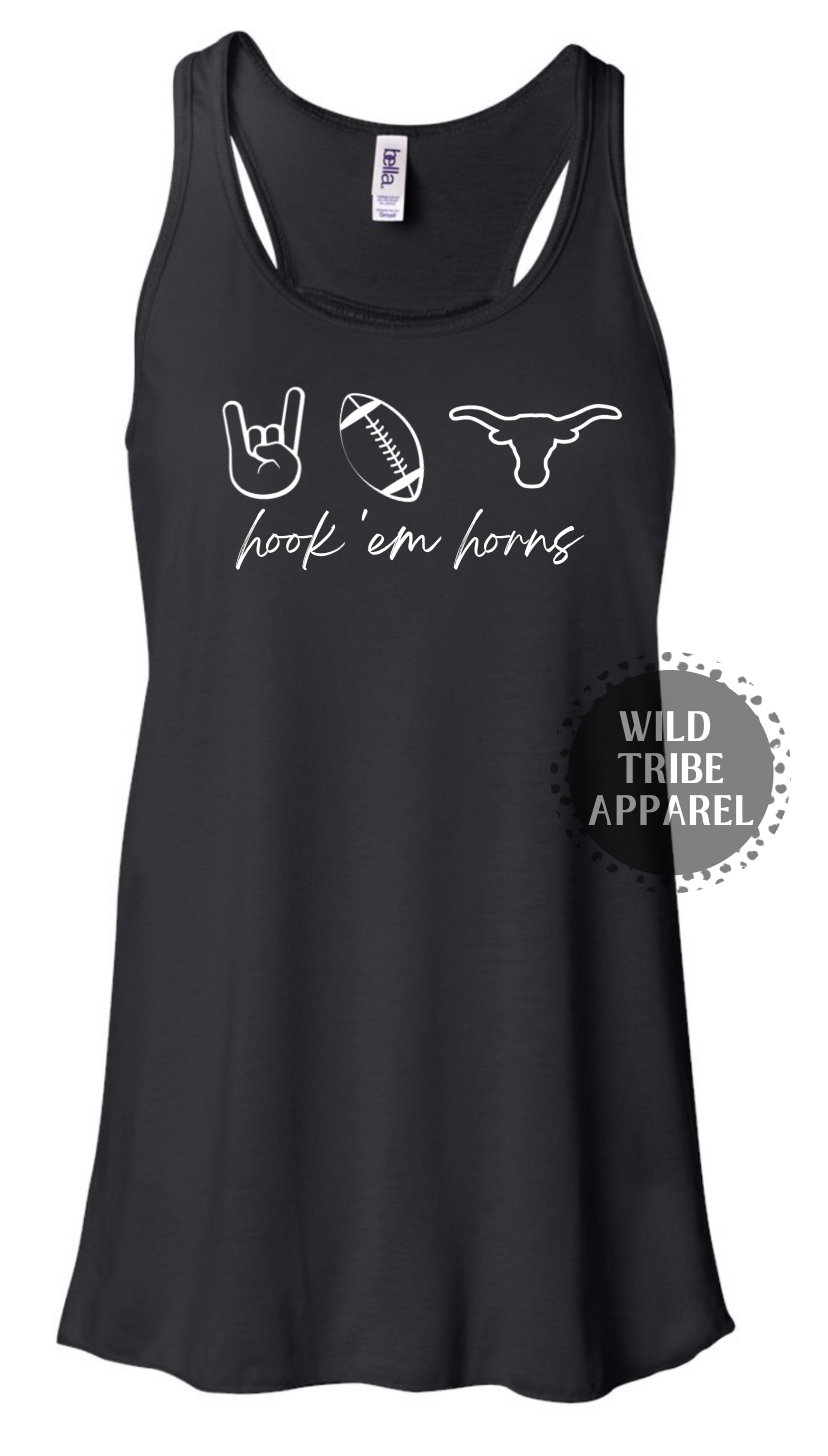 Hook 'em horns Tee
