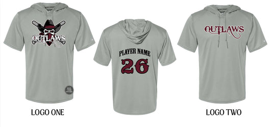 Outlaws Dri-Fit Hooded Tee’s