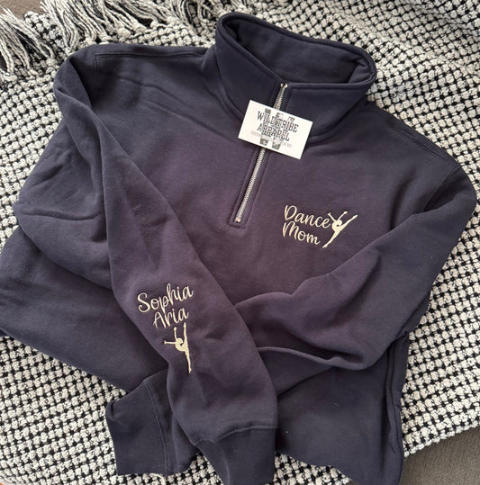 Dance Mom Zip-Up | Embroidered